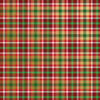 Christmas Plaid - Gift Wrap - Jumbo Roll (30" x 10 ft.)