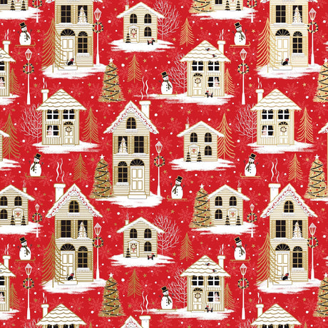 Hometown Holiday - Gift Wrap - Jumbo Roll (30" x 10 ft.)