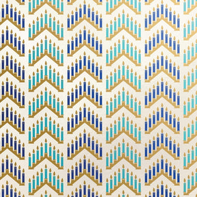 Modern Hanukkah - Gift Wrap - Ream Gift Wrap Roll (30" x 833 ft.)