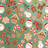 Christmas Cookies - Gift Wrap - Jumbo Roll (30" x 10 ft.)