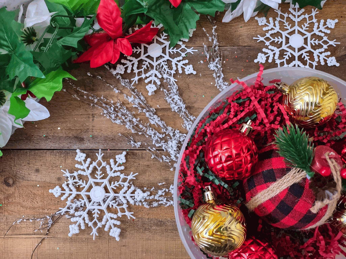 Crinkle paper 40lb Christmas Shredded paper