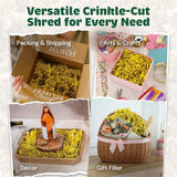 40 LB Yellow Crinkle Paper