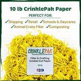 10 LB Yellow Crinkle Paper