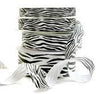 Zebra - Animal Print Ribbon - 3/8" x 100 Yards