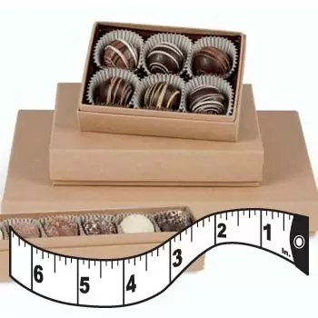 How Candy Boxes are sized