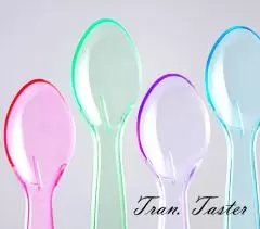 Transparent Taster Spoons