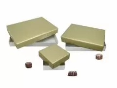 Gold Luster Rigid Candy Boxes