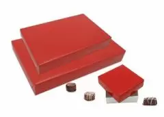 Rouge Red Rigid Candy Boxes