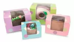Polka Dot Chocolate Egg Mold Boxes