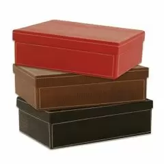 Faux Leather Gift Boxes