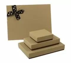 Latte Lid / Cocoa Base Rigid Candy Boxes