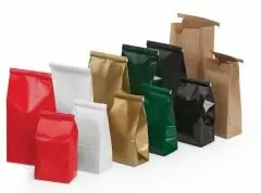 Color Coffee Bags - Tin Tie