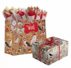 Santa's Helpers Christmas Bags & Gift Wrap