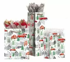 Christmas Town Gift Bags & Wrapping Paper