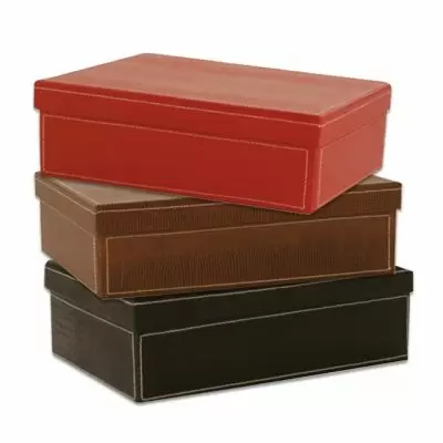 Faux Leather Gift Boxes
