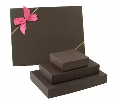 Dark Chocolate Rigid Candy Boxes