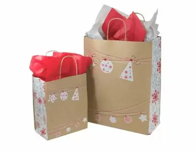 Ornament Sway Christmas Gift Bags