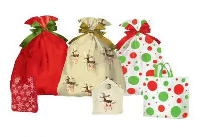 Jumbo Plastic Christmas Bags