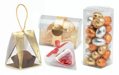 Novelty Shaped Clear Candy Boxes