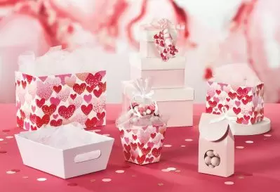 Confetti Hearts Valentine Gift Box Collection