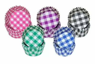 Gingham Cupcake Liners and Candy Cups