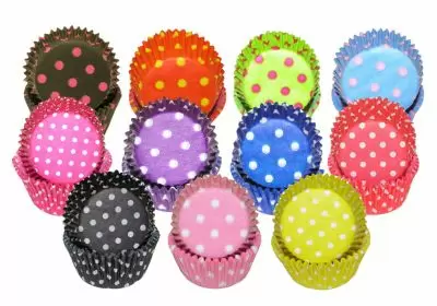 Polka Dot Cupcake Liners and Candy Cups