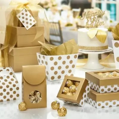 Gold Dots Gift Box Collection