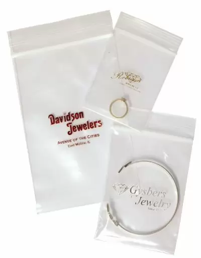 Clear Jewelry Zipper Pouches
