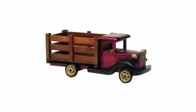 Stained Wood - Classic Wood Truck - 5.75 x 3.5 x 2.75