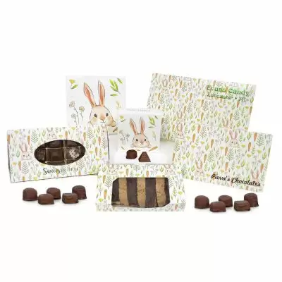 Easter Bunnies & Carrots Candy Box Collection