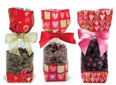 Valentine Candy Bags - Hard Bottom