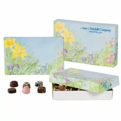 Spring Garden 1/2 lb & 1 lb Chocolate Boxes
