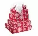 Red Snowflake Shipping Boxes - Decorative