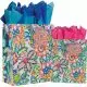 Colorful Flower Bags & Gift Wrap