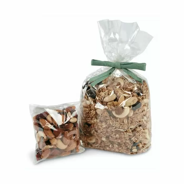 Compostable Cellophane Candy Bags Flat and Stand Up Box and Wrap