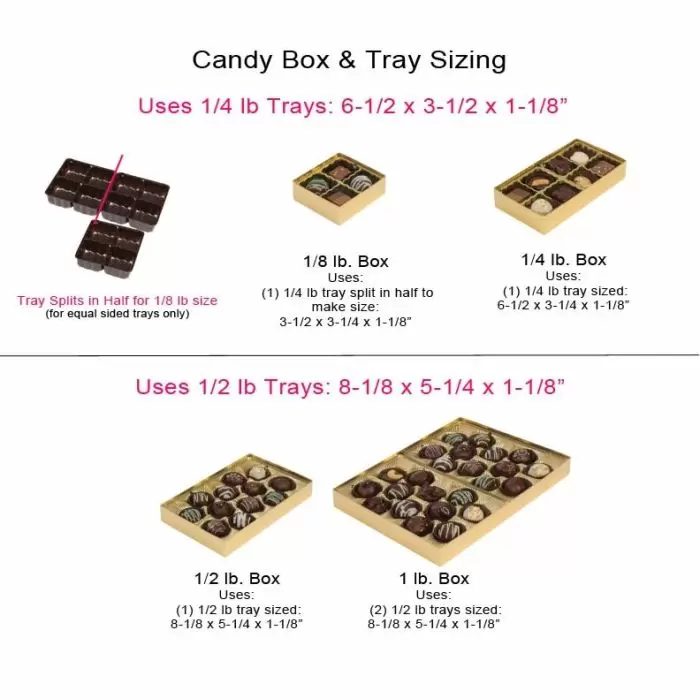 Elegant deals candy boxes
