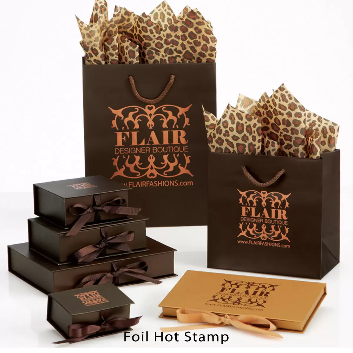 Hot Stamping on Packaging Example