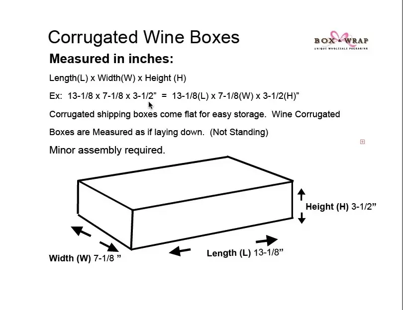Video: Measuring & Assembly of Corrugated Wine Boxes