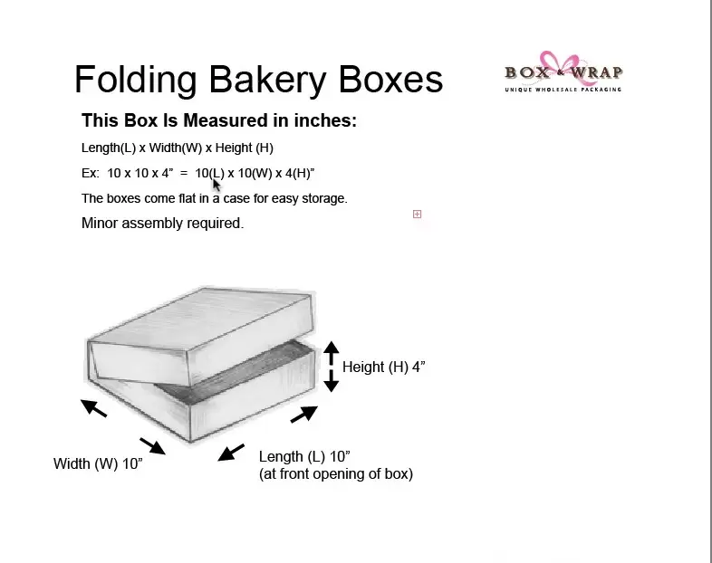 Video: Measuring & Assembly of Folding Bakery Boxes