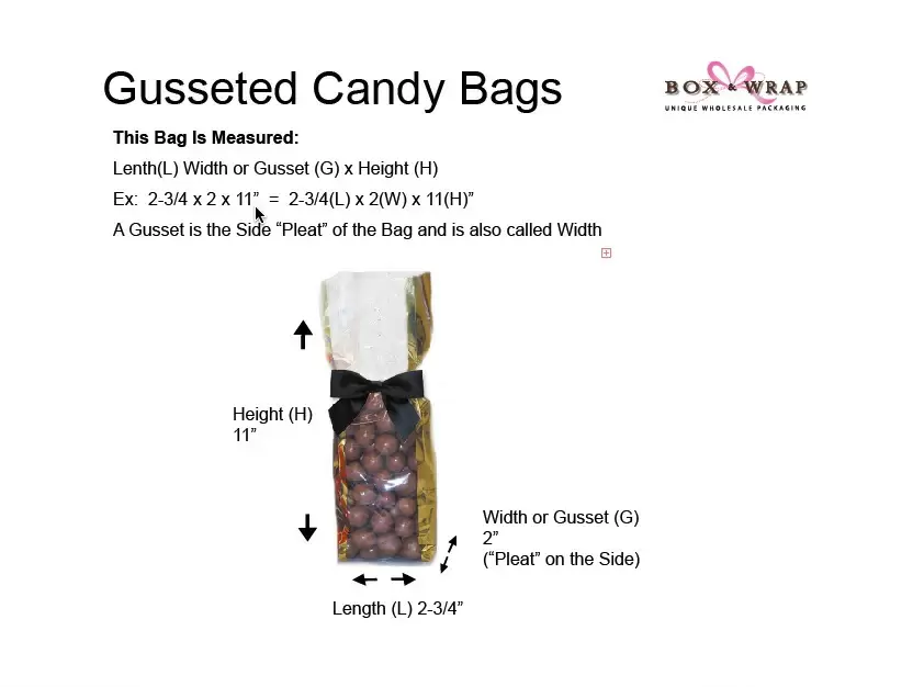 Video: Measuring & Assembly of Gusseted Stand Up Candy Bags