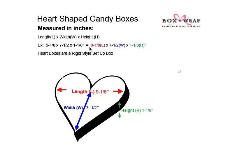 Video: Measuring & Assembly of Heart Shaped Candy Boxes
