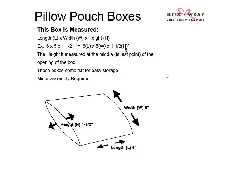 Video: Measuring & Assembly of Pillow Boxes