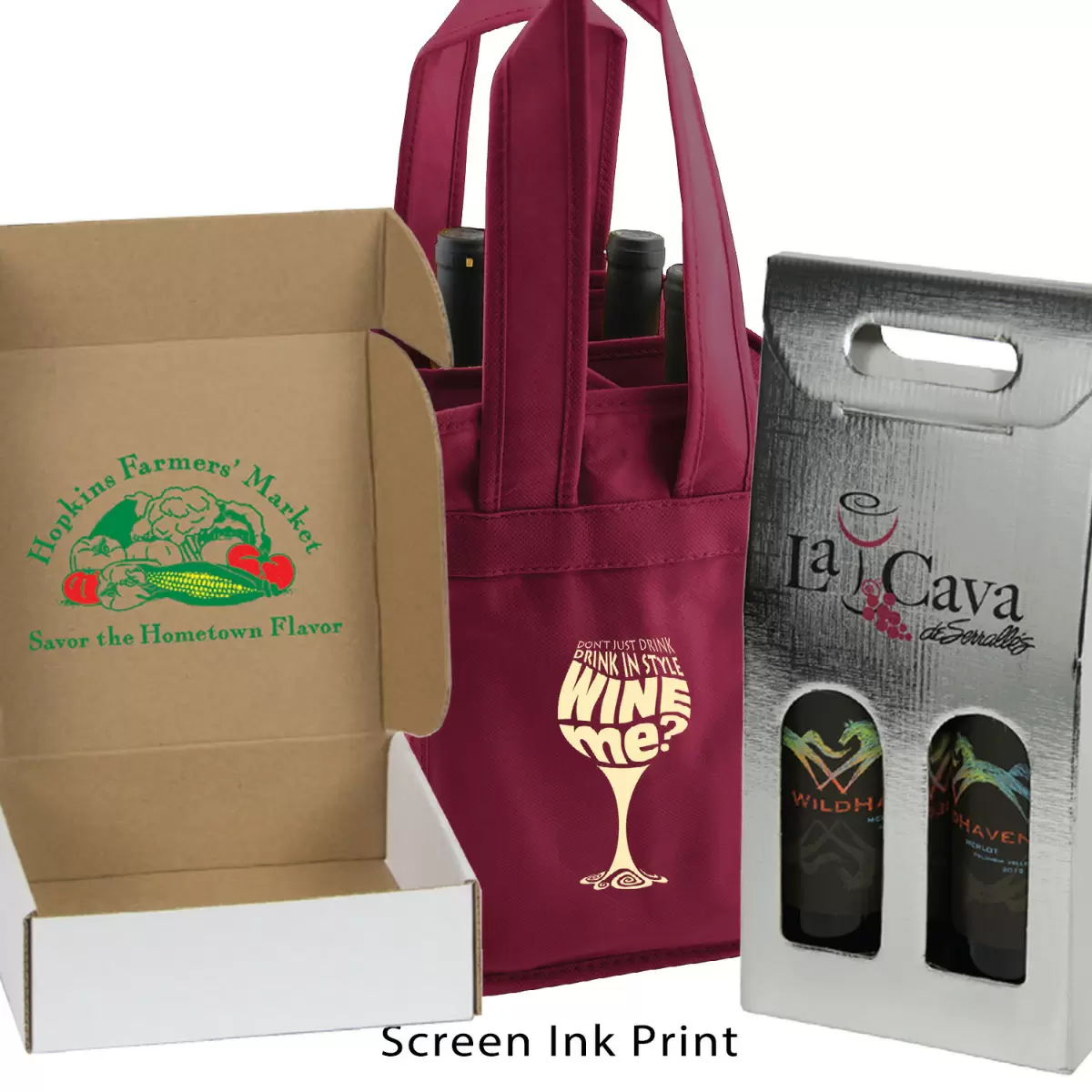 Screen Printng on Packaging Example