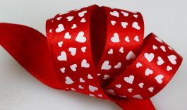 Valentine Ribbon, Valentine's Day Gift Ribbon - Box and Wrap