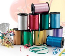 Curling Ribbon (Bulk 15 Mini Rolls) - Assorted Colors Curly Ribbon for Gift  Wrapping- 2x2 inches Wide Role, Thin Craft Ribbon- Fabric Ribbon Kit for
