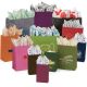 Matte Finish Bags (Natural Kraft Interior) - Red, Pink, Navy, Purple, Black, Orange, Green, Gray, Burgundy - Small to Extra Large